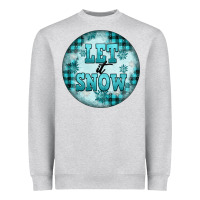 Let It Snow Heavyweight Sweatshirt | Teevron