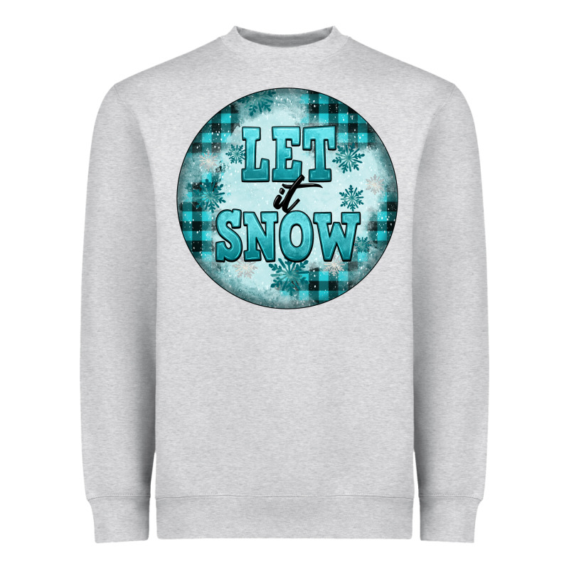 Let It Snow Heavyweight Sweatshirt by FaDigitalArtStudio | Teevron