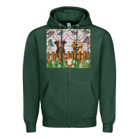 Sports Green Easter Dog Zipper Hoodie - CowhideDigitalArt