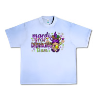 Grape Ice Mardi Gras drinking team with gnome Urban Heavy Tee - HowdyJamesFarm