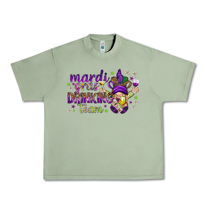 Mardi Gras Drinking Team With Gnome Urban Heavy Tee by HowdyJamesFarm | Teevron