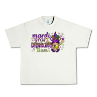 Pistachio Mardi Gras drinking team with gnome Urban Heavy Tee - HowdyJamesFarm