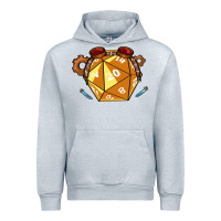 Heather Grey Dnd Artificer Urban Hoodie - minhPixels