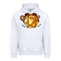 White Dnd Artificer Urban Hoodie - minhPixels