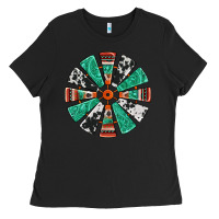 Black western windmill Ladies Tee - Jasminsmagicworld
