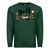 Sports Green golf dad Premium Sweatshirt - Artiststas