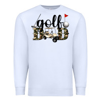 White golf dad Premium Sweatshirt - Artiststas