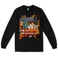 Black small town usa gemstone Long Sleeve Tee - Jasminsmagicworld
