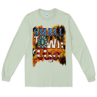 Matcha small town usa gemstone Long Sleeve Tee - Jasminsmagicworld