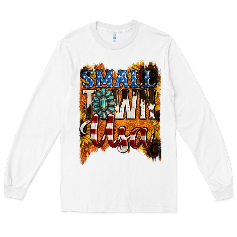 Small Town Usa Gemstone Long Sleeve Tee by Jasminsmagicworld | Teevron