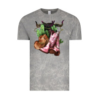 Cloud Rock Cowgirl boots hat horns cactus Vintage Tee - HowdyJamesFarm