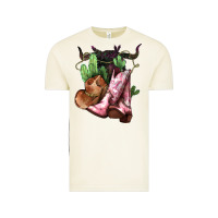 Vintage Arctic Cowgirl boots hat horns cactus Vintage Tee - HowdyJamesFarm