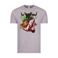 Vintage Zinc Cowgirl boots hat horns cactus Vintage Tee - HowdyJamesFarm