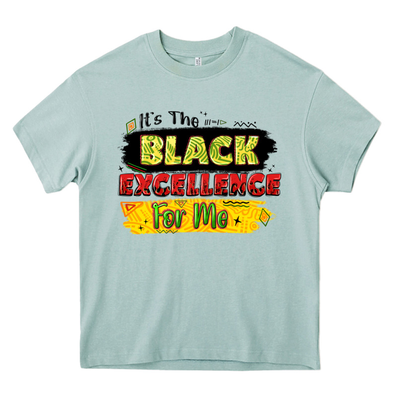 It's The Black Excellence For Me Heavy Core Tee by LillyAllenDesigns | Teevron