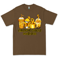 Cacao childhood cancer awareness coffee Premium Tee - Jasminsmagicworld
