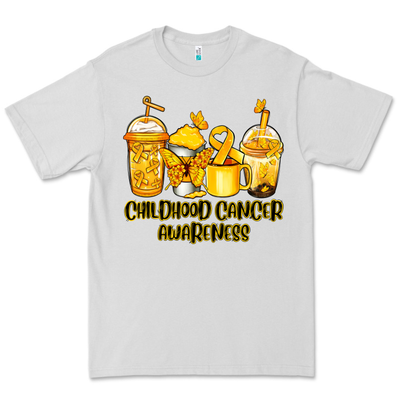 Childhood Cancer Awareness Coffee Premium Tee by Jasminsmagicworld | Teevron