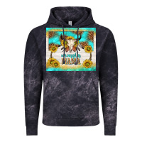 Cloud Black wranglin mama Vintage Hoodie - TumblerDesignByShophia