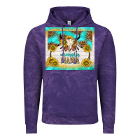 Cloud Purple wranglin mama Vintage Hoodie - TumblerDesignByShophia