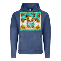 Vintage Denim wranglin mama Vintage Hoodie - TumblerDesignByShophia