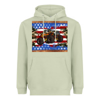 Matcha monster truck american flag tumbler Heavyweight Hoodie - Artiststas