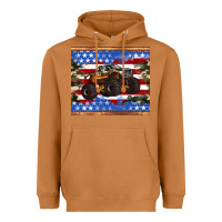 Meerkat monster truck american flag tumbler Heavyweight Hoodie - Artiststas