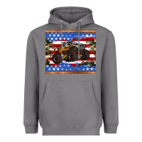 Storm monster truck american flag tumbler Heavyweight Hoodie - Artiststas