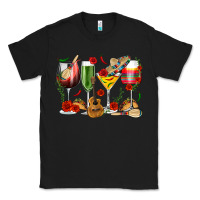 Black Mexico Wine Glasses Classic Tee - texasbilliewilder