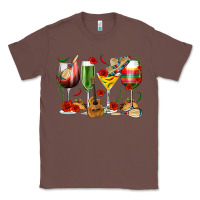 Chestnut Mexico Wine Glasses Classic Tee - texasbilliewilder