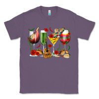Lavender Mexico Wine Glasses Classic Tee - texasbilliewilder