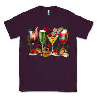 Plum Mexico Wine Glasses Classic Tee - texasbilliewilder