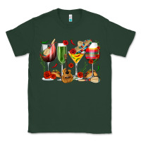 Sports Green Mexico Wine Glasses Classic Tee - texasbilliewilder
