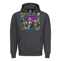 Smoke easter Zipper Hoodie - CowhideDigitalArt