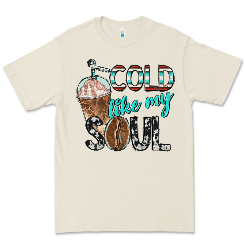Cold Like My Soul With Coffee Premium Tee by BarkalooDesign | Teevron