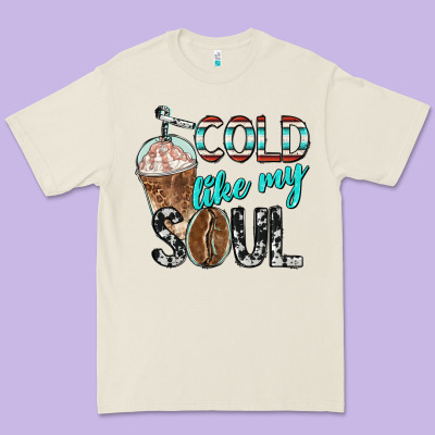 Cold Like My Soul With Coffee Premium Tee Designed By Barkaloodesign