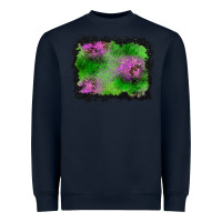 Navy halloween spooky stars background Heavyweight Sweatshirt - BundleAndBundleShop