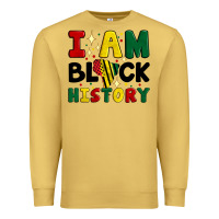 Antique Gold i am black history Premium Sweatshirt - Artiststas