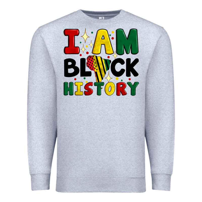 I Am Black History Premium Sweatshirt by Artiststas | Teevron