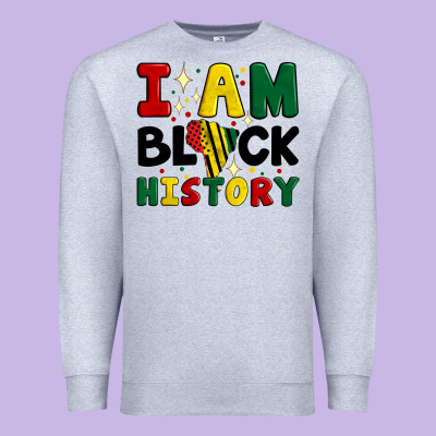 I Am Black History Premium Sweatshirt Designed By Artiststas