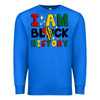 True Royal i am black history Premium Sweatshirt - Artiststas