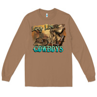 Toasted Coconut Long live Cowboys boots hat Long Sleeve Tee - HowdyJamesFarm