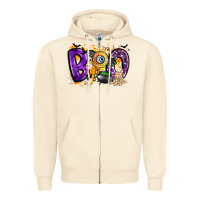 Sandshell boo Zipper Hoodie - CowhideDigitalArt