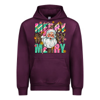Mauve Wine merry merry merry Urban Hoodie - AdoDesignShop