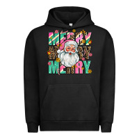 Pigment Black merry merry merry Urban Hoodie - AdoDesignShop