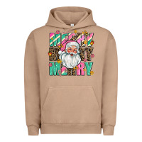 Pigment Burro merry merry merry Urban Hoodie - AdoDesignShop