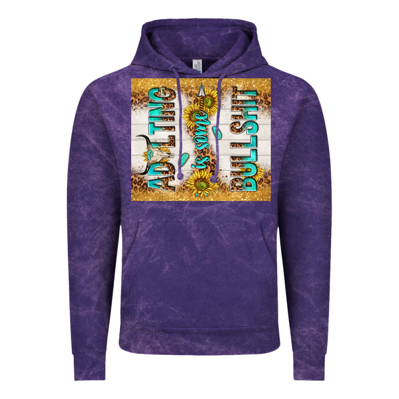 Adulting Is Some Bullshit Vintage Hoodie by TumblerDesignByShophia | Teevron