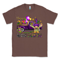 Chestnut Happy Mardi Carnival with truck Classic Tee - NancyCooperArtShop
