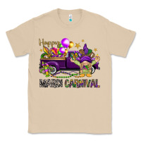 Mushroom Happy Mardi Carnival with truck Classic Tee - NancyCooperArtShop