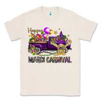 Natural Happy Mardi Carnival with truck Classic Tee - NancyCooperArtShop