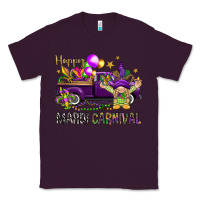 Plum Happy Mardi Carnival with truck Classic Tee - NancyCooperArtShop