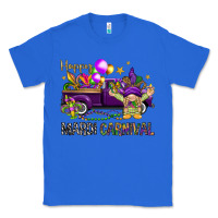 True Royal Happy Mardi Carnival with truck Classic Tee - NancyCooperArtShop